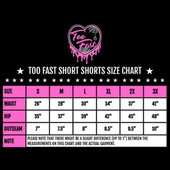 🆕️🆑️ Too Fast DIY Punk Patch Black Denim Overalls | Sew-On Cotton Patches - Picture 14 of 15